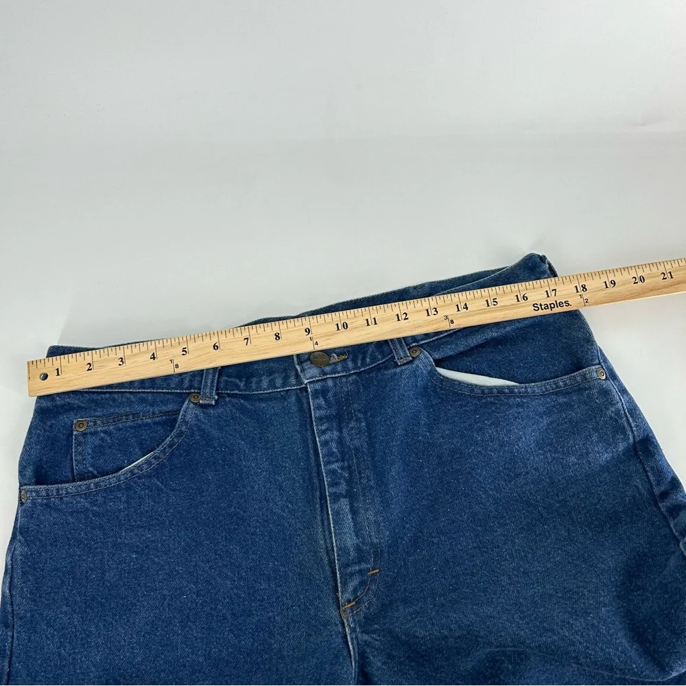 Vintage‎ Lee Jeans Mens 38x32 Blue Dark 200-0189 Western 80s Union Made Straight